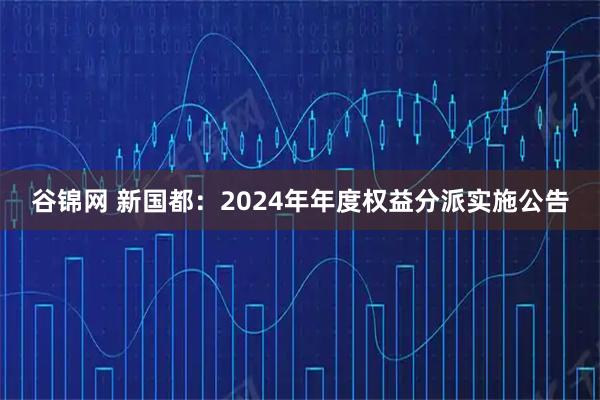 谷锦网 新国都：2024年年度权益分派实施公告