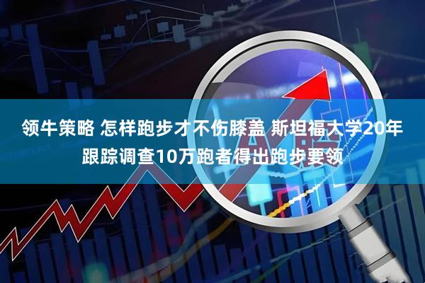 领牛策略 怎样跑步才不伤膝盖 斯坦福大学20年跟踪调查10万跑者得出跑步要领
