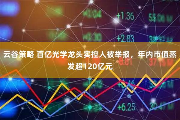 云谷策略 百亿光学龙头实控人被举报，年内市值蒸发超120亿元